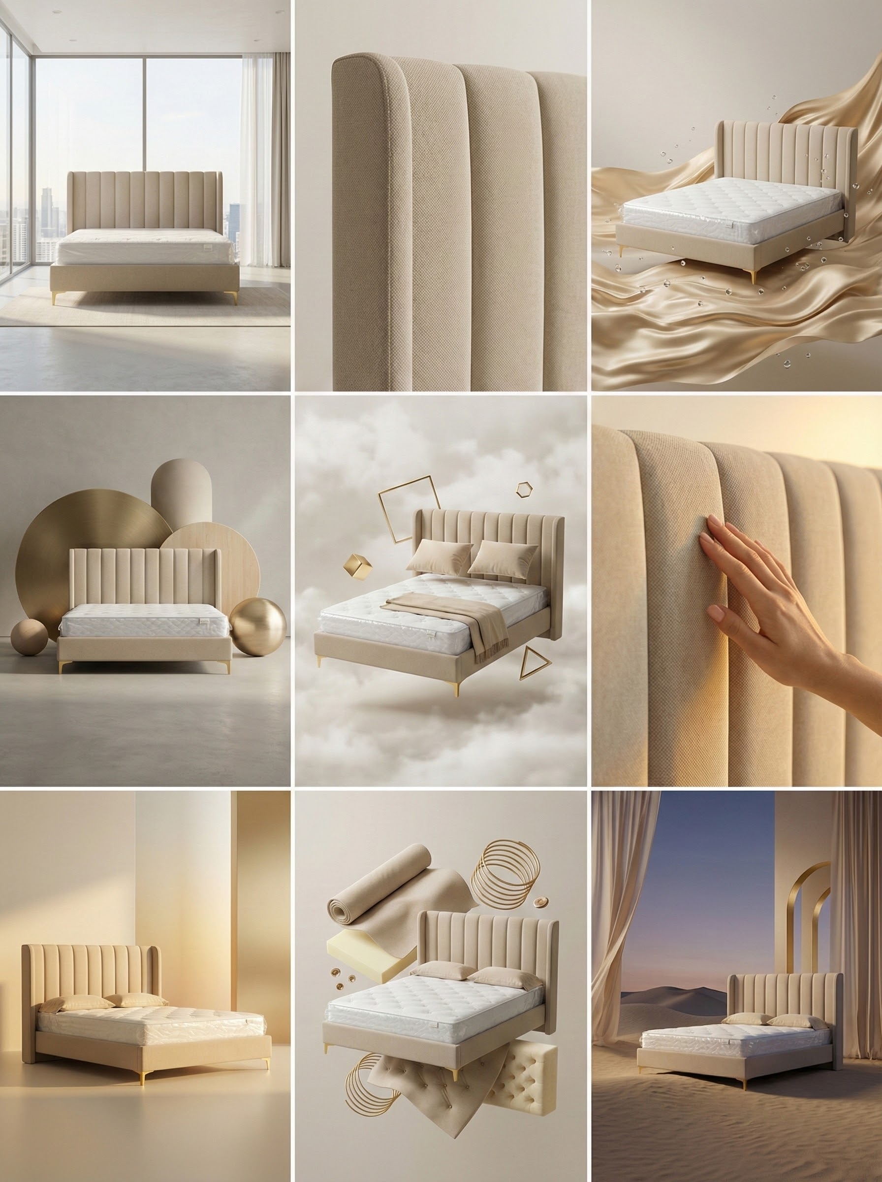 Cabecero cama diseño a mano